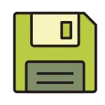 Disk SVG Icon